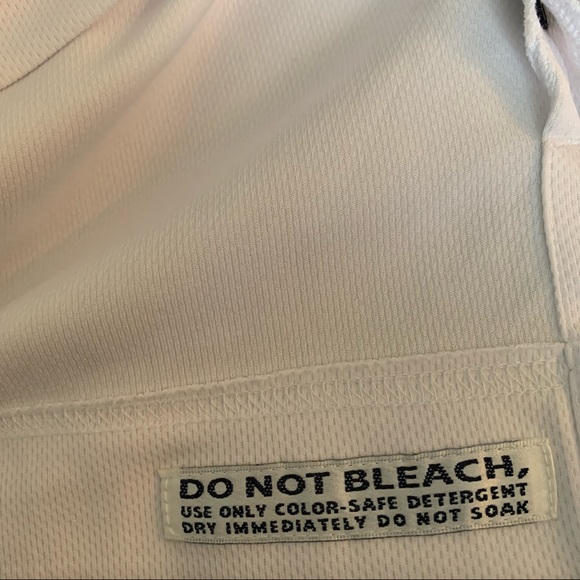 Pro Celebrity Polo Shirt White Blue Sz XL - Picture 10 of 10